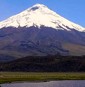 Cotopaxi Mountain in Ecuador