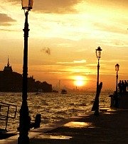 Sunset in Venice