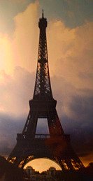 Eiffel Tower Sunse
